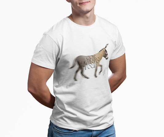 Cor De Burro Quando Foge - Unisex Tee Casual Printify
