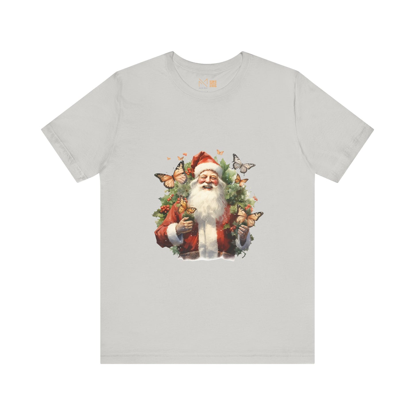 Santa Butterflies Unisex Tee - Most Likely to Be on the Naughty List