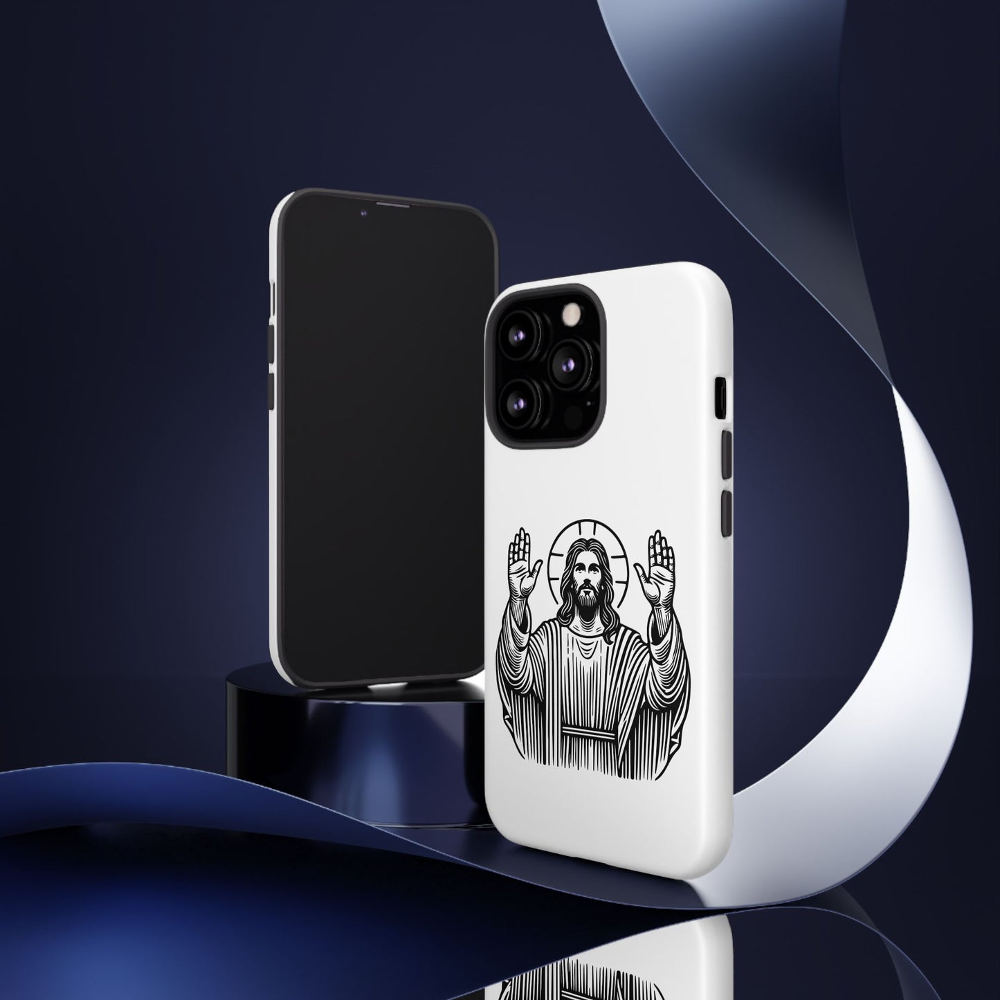 Jesus Phone Case - Simple yet Protective - iPhone- Samsung Galaxy - Google Pixel