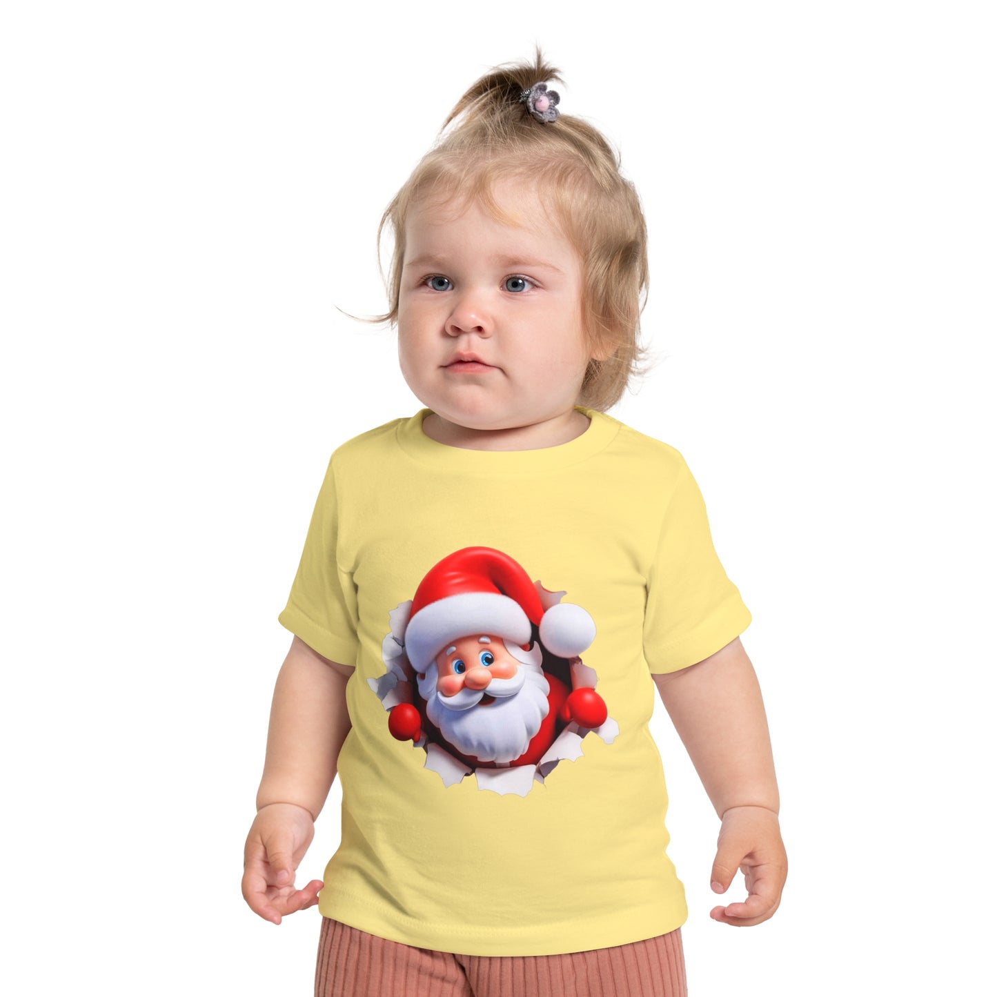 Cute Santa Baby T-Shirt for Christmas - 3 to 18 month old