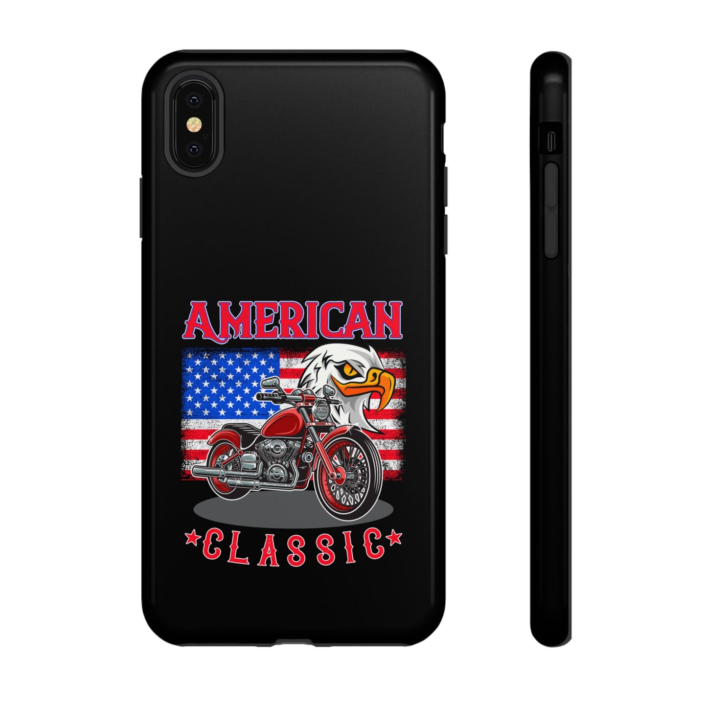 American Classic Motorcycle Phone Case - Tough Protection - iPhone, Samsung Galaxy, Google Pixel