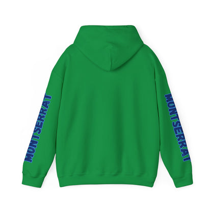 Montserrat Flag Unisex Hoodie - Caribbean - Island Territory