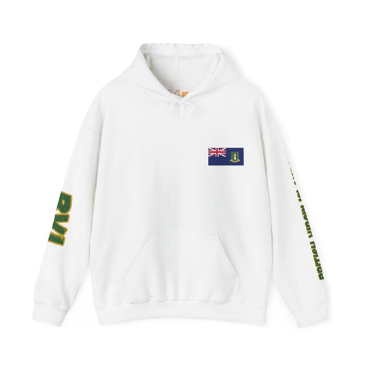 British Virgin Islands Flag Unisex Hoodie - Caribbean - Island Territory