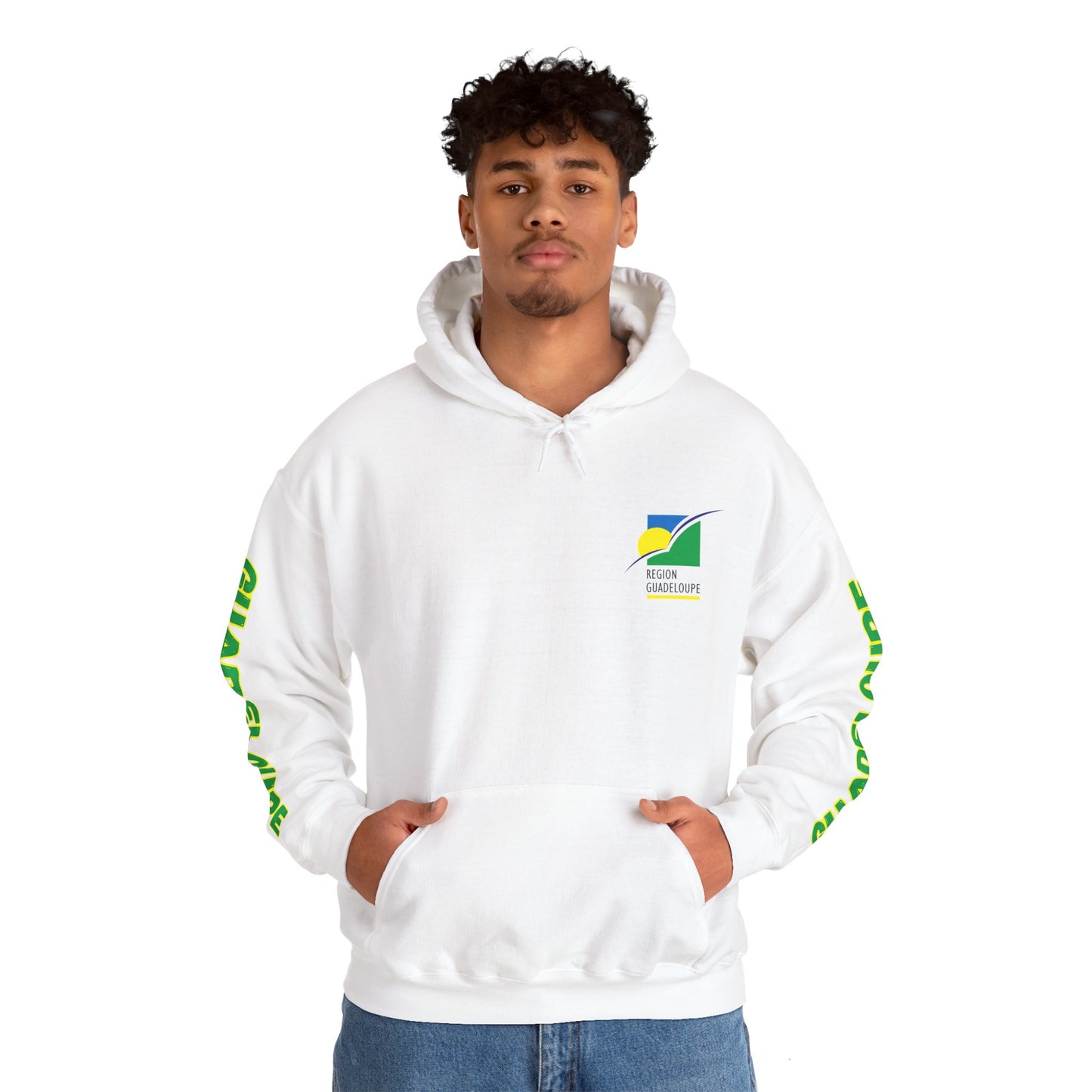 Guadeloupe Flag Unisex Hoodie - Caribbean - Island Territory