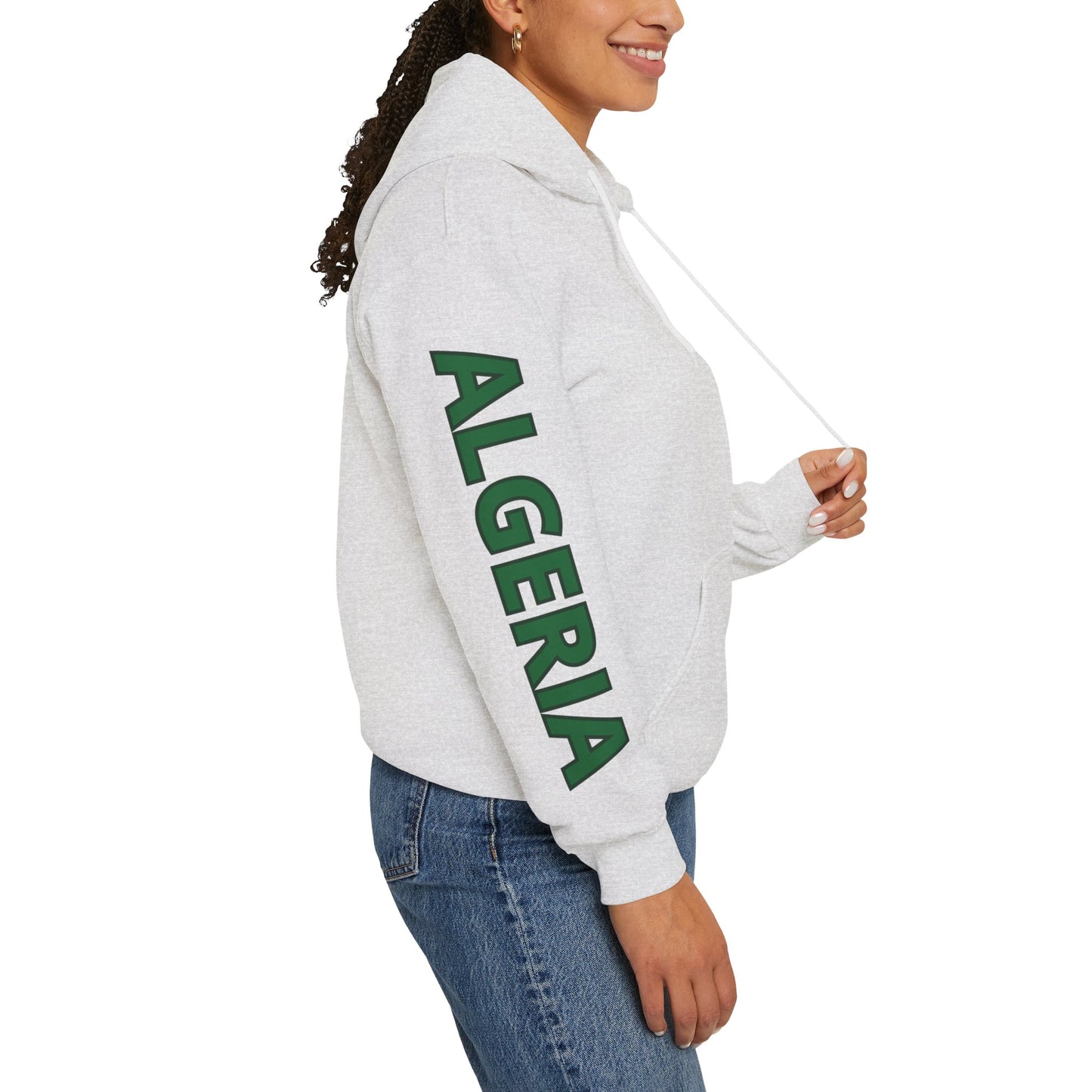 Algeria Unisex Hooded Sweatshirt - Africa