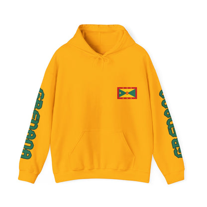 Grenada Unisex Hooded Sweatshirt - Caribbean