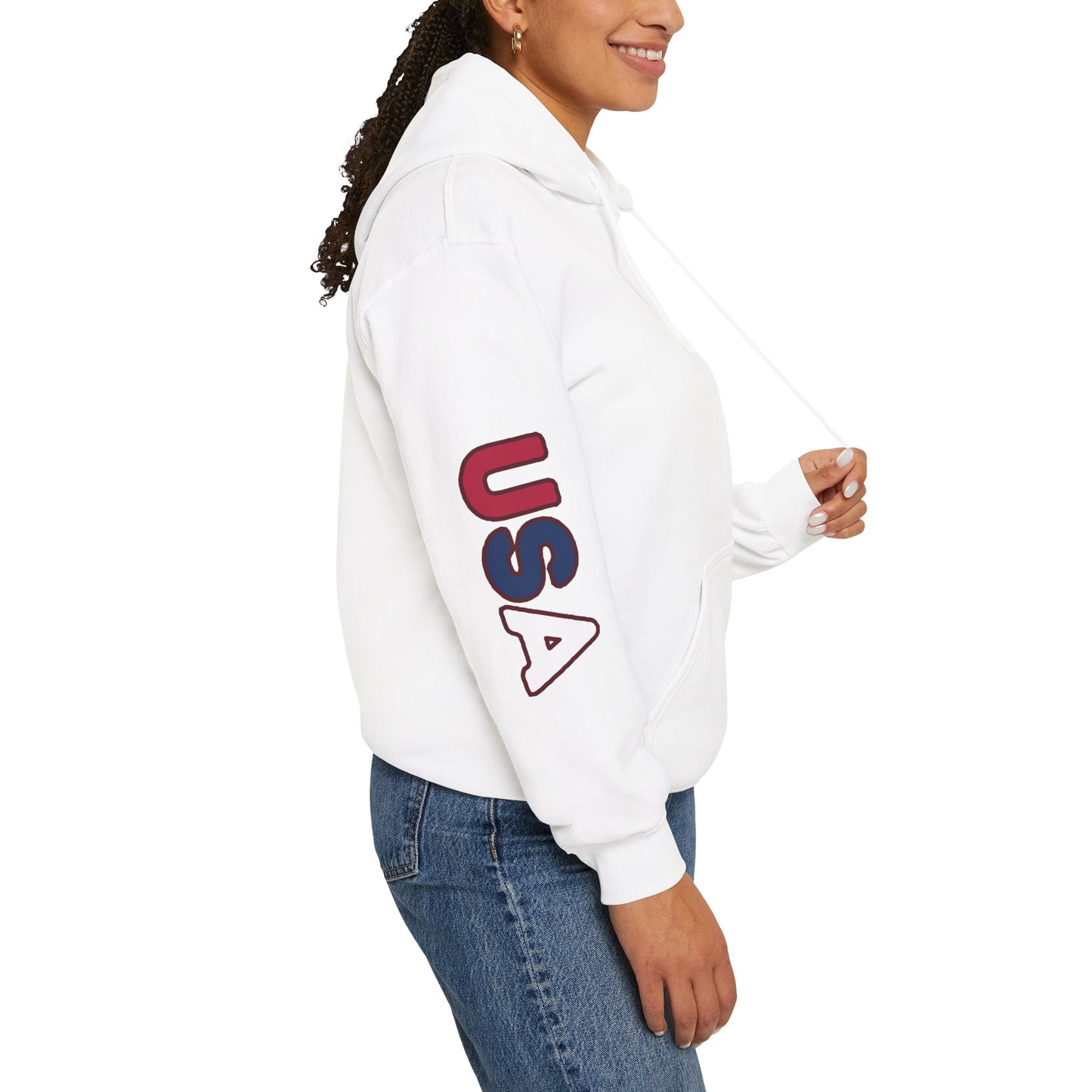 The United States of America Unisex Hooded Sweatshirt - North America