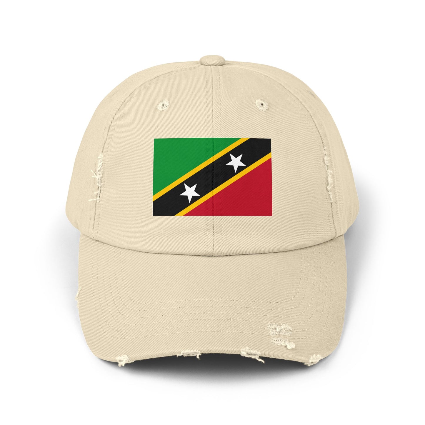 Saint Kitts and Nevis Flag Cap - Unisex Casual Hat - Caribbean