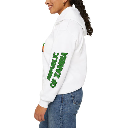 Zambia Unisex Hooded Sweatshirt - Africa