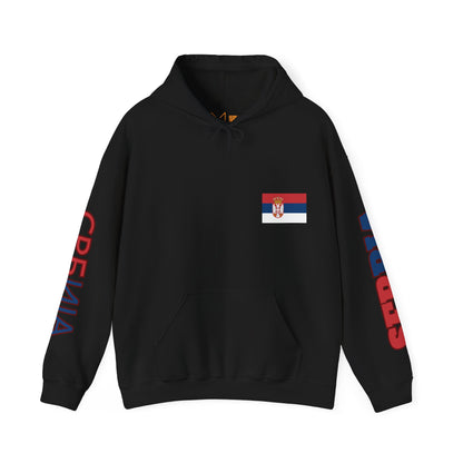 Serbia Unisex Hooded Sweatshirt - Eastern Europe