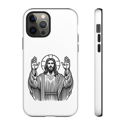 Jesus Phone Case - Simple yet Protective - iPhone- Samsung Galaxy - Google Pixel