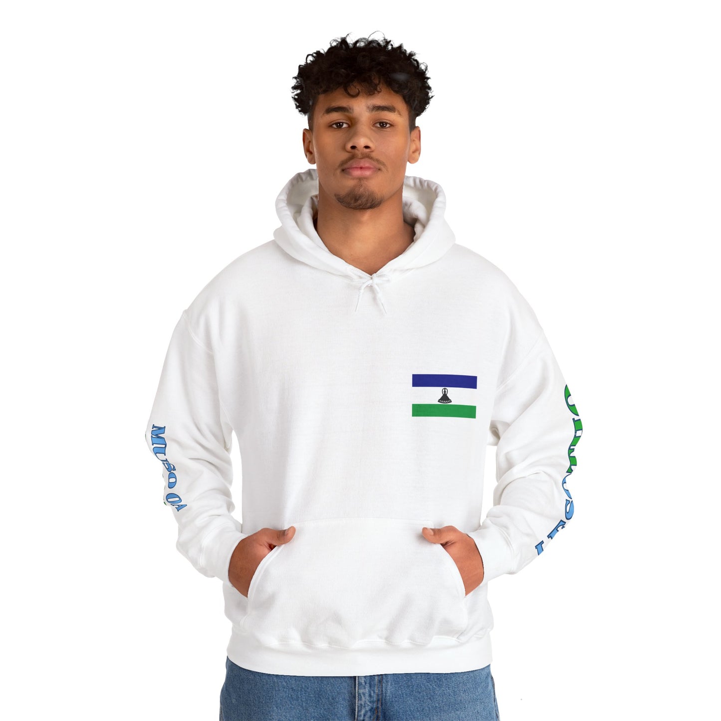 Lesotho Unisex Hooded Sweatshirt - Africa