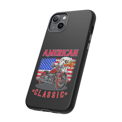 American Classic Motorcycle Phone Case - Tough Protection - iPhone, Samsung Galaxy, Google Pixel