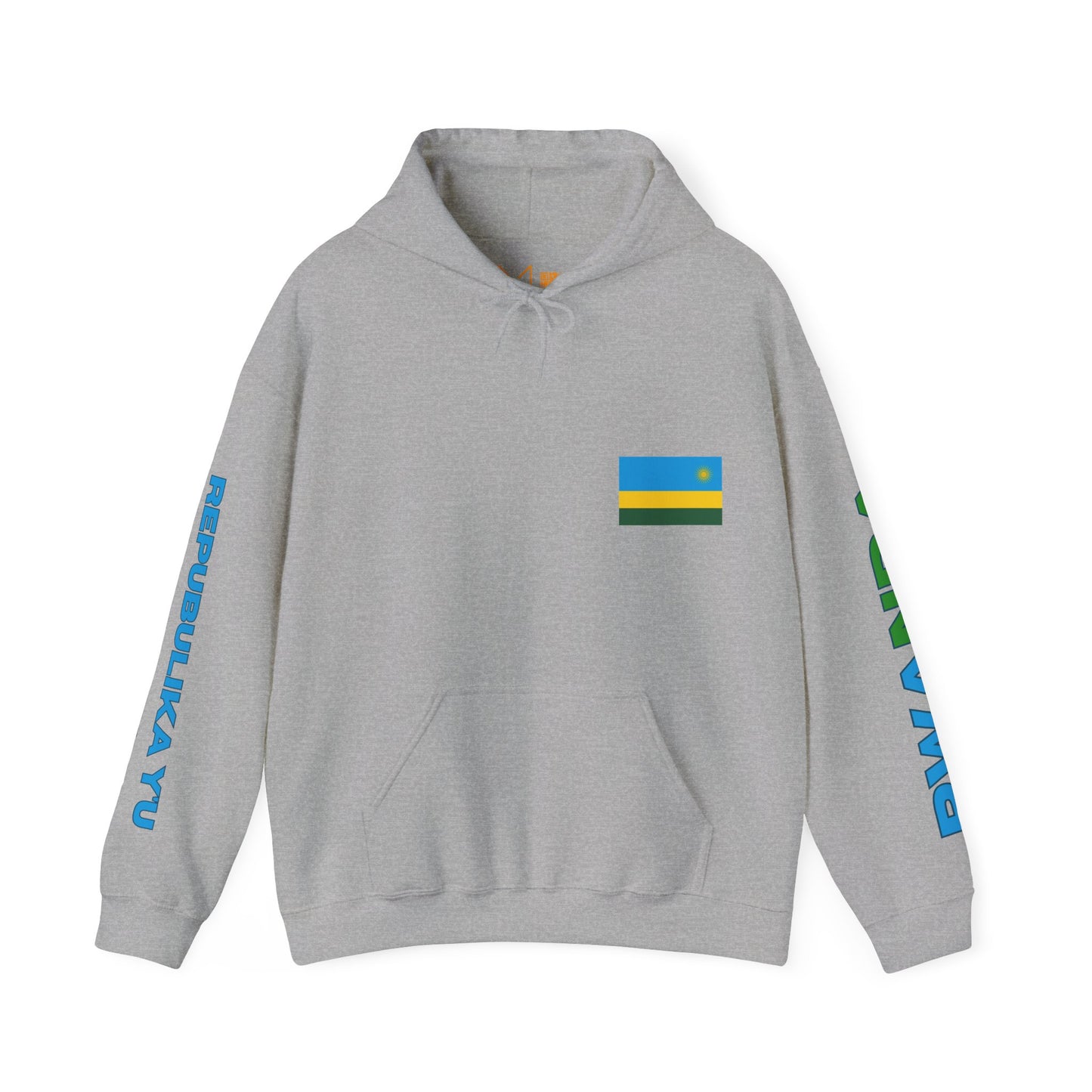 Rwanda Unisex Hooded Sweatshirt - Africa