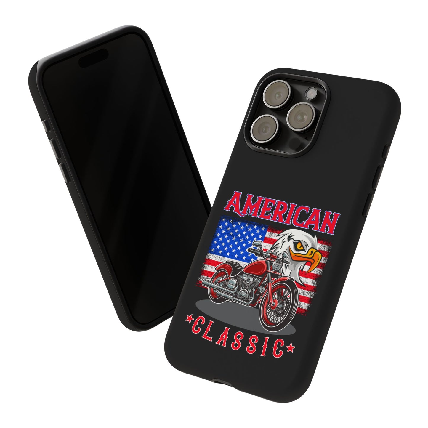 American Classic Motorcycle Phone Case - Tough Protection - iPhone, Samsung Galaxy, Google Pixel