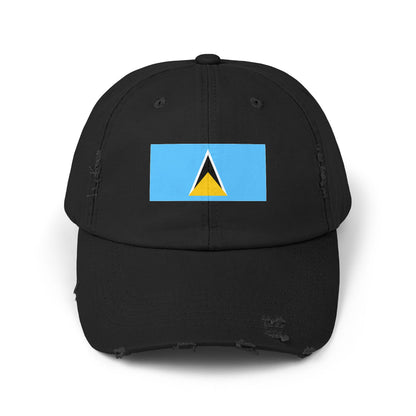 Saint Lucia Flag Cap - Unisex Casual Hat - Caribbean