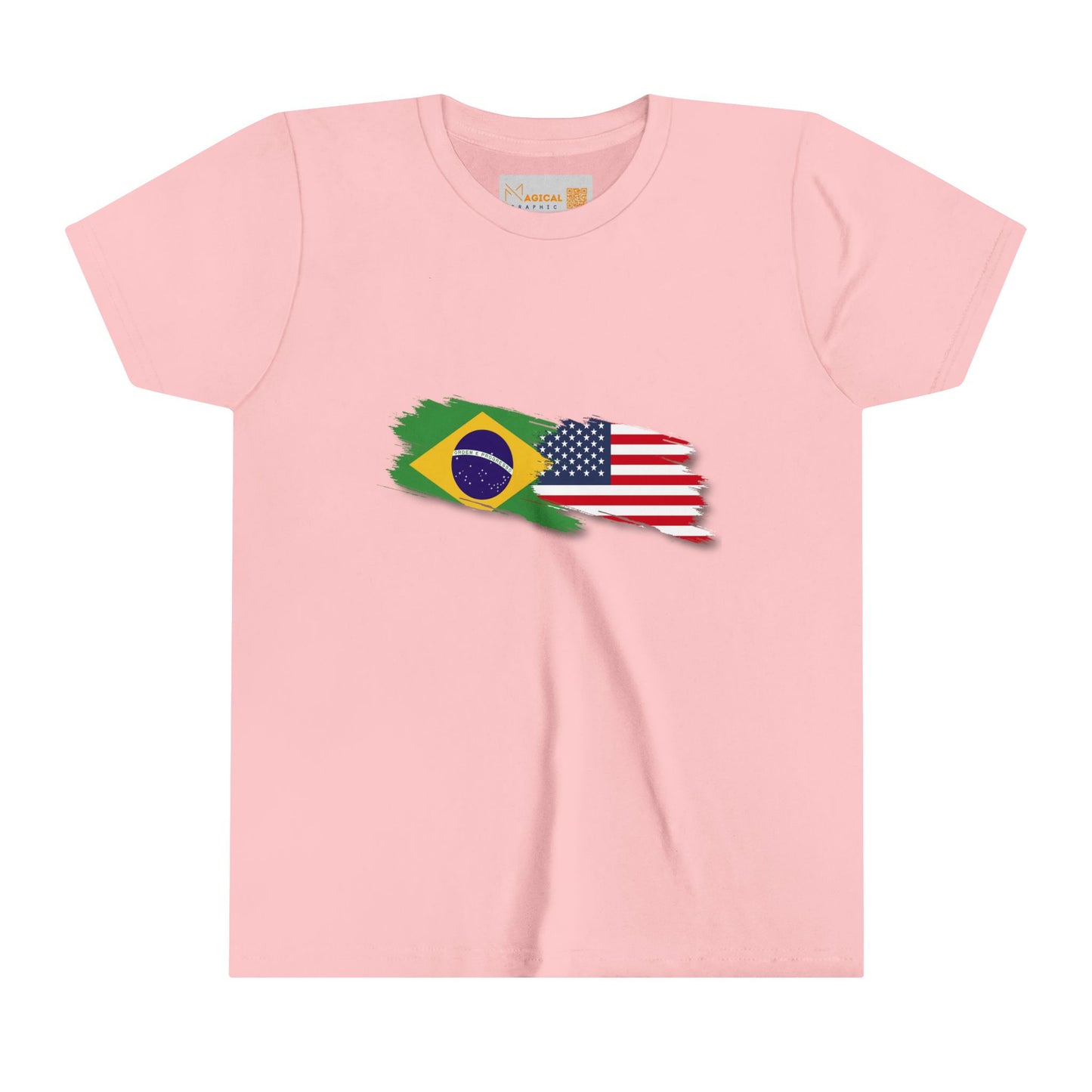 Brazilian Vibes Kids' T-Shirt (6 to 19 years old) -  Brasil/USA