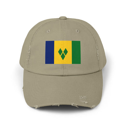 Saint Vincent Flag Cap - Unisex Casual Hat - Caribbean