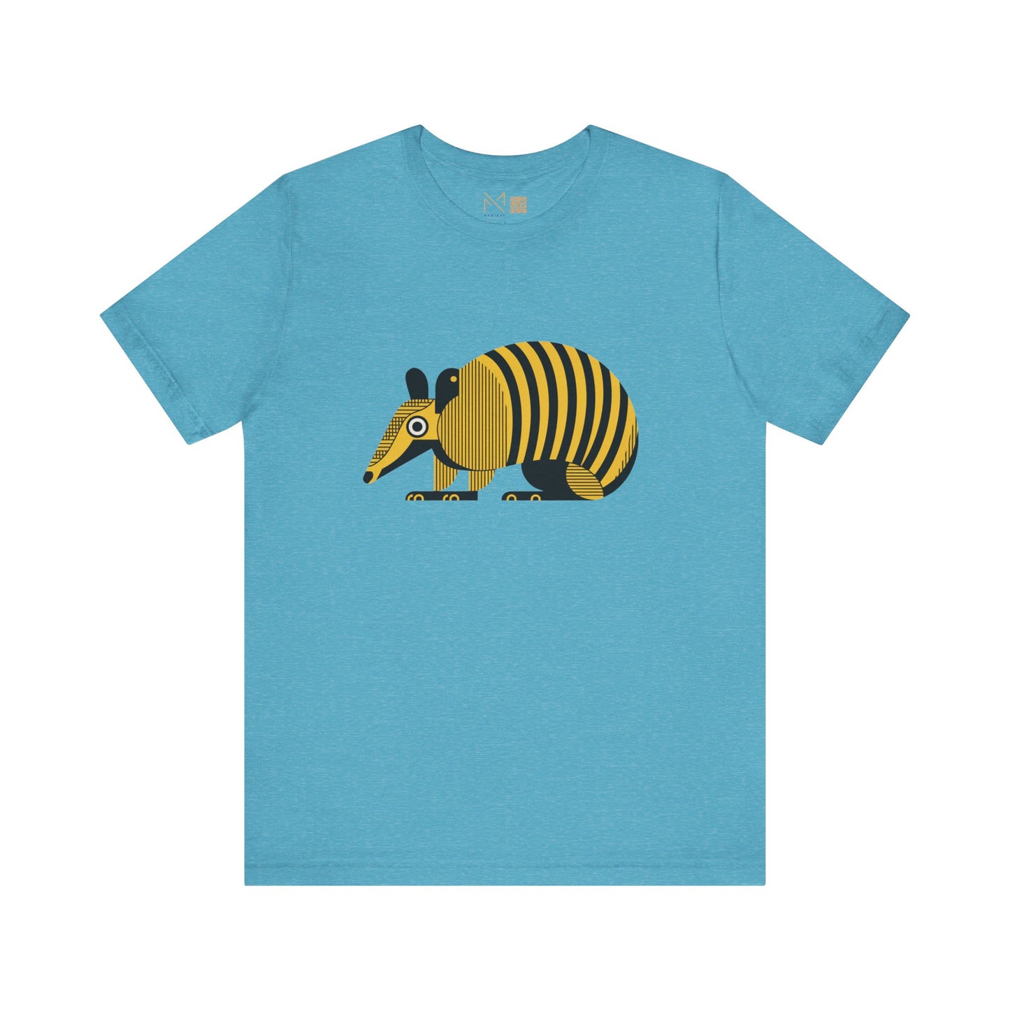 Colorful Armadillo Graphic Unisex Tee - Nature Lovers