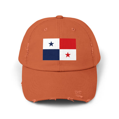 Panama Flag Distressed Cap - Unisex Casual Hat - North America