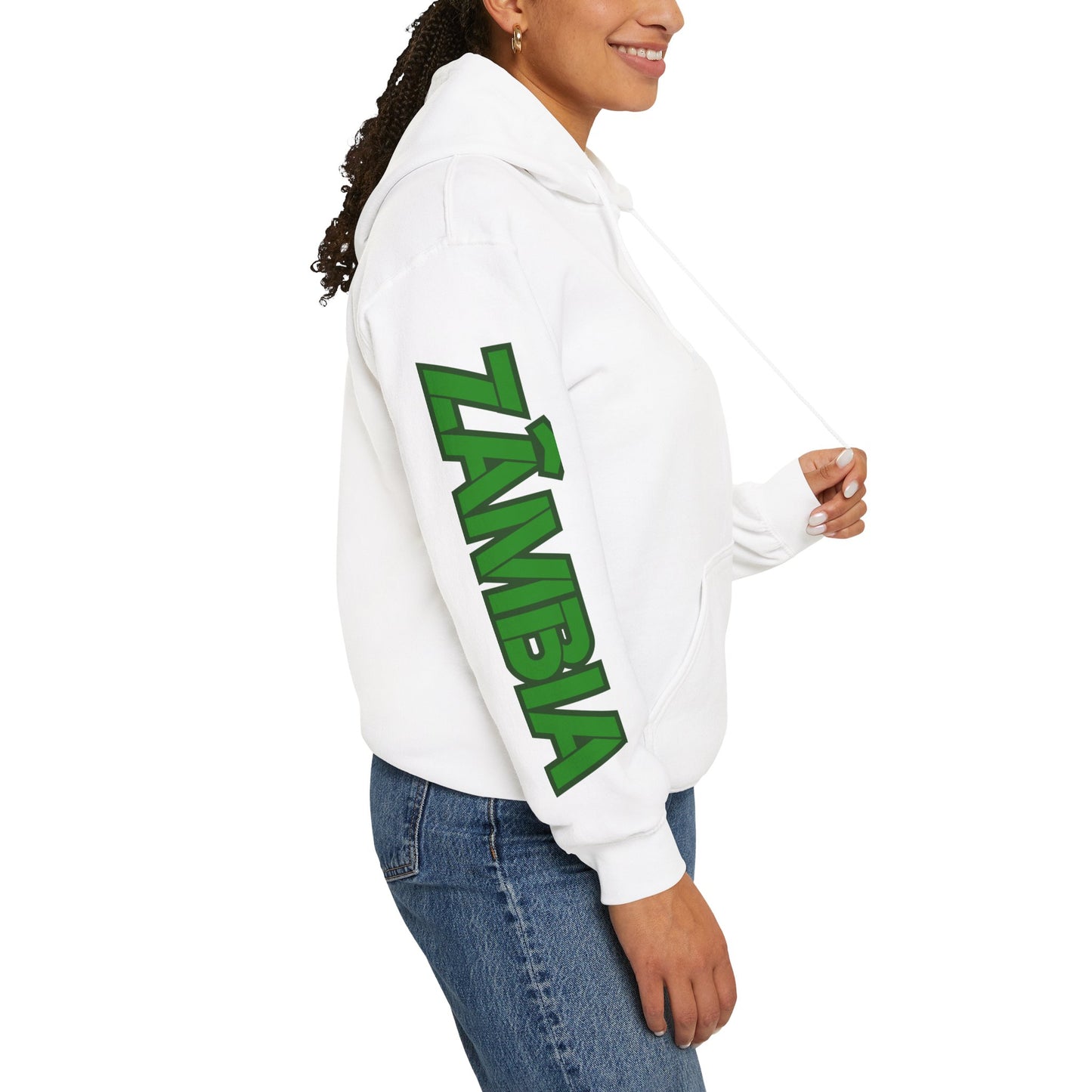 Zambia Unisex Hooded Sweatshirt - Africa