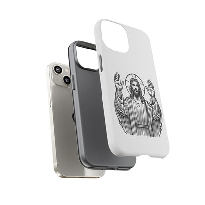 Jesus Phone Case - Simple yet Protective - iPhone- Samsung Galaxy - Google Pixel