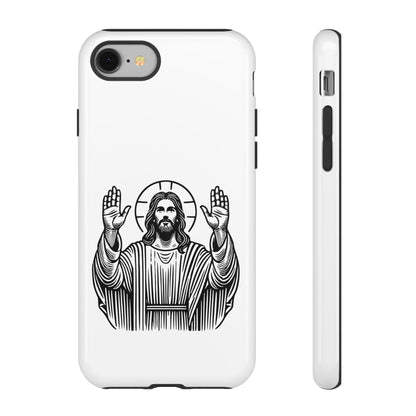 Jesus Phone Case - Simple yet Protective - iPhone- Samsung Galaxy - Google Pixel