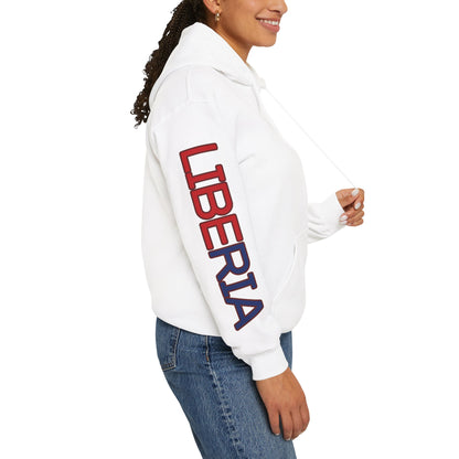 Liberia Unisex Hooded Sweatshirt - Africa