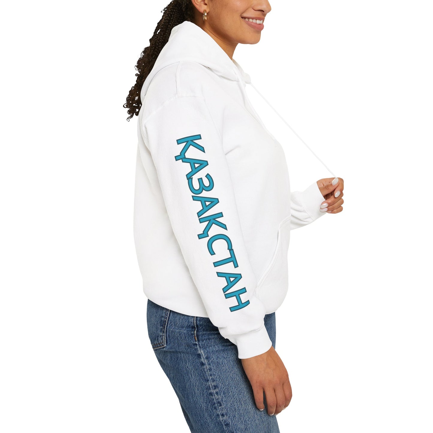 Kazakhstan Unisex Hooded Sweatshirt - Asia