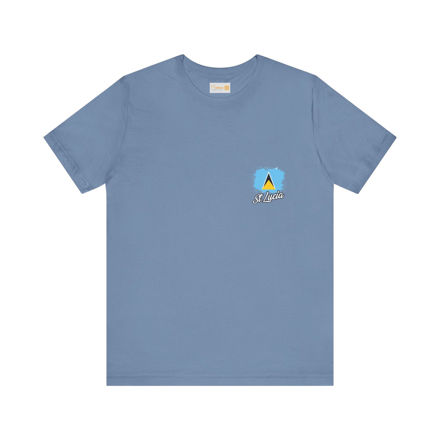 Saint Lucia Flag - Unisex Tee