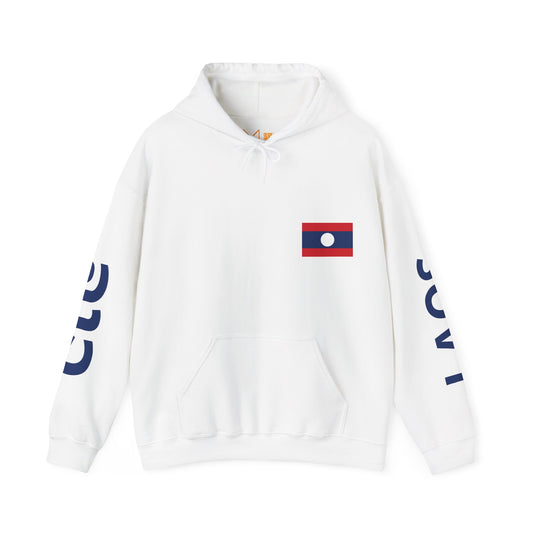 Laos Unisex Hooded Sweatshirt - Asia