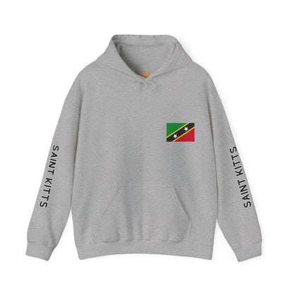 Saint Kitts & Nevis Unisex Hooded Sweatshirt - Caribbean