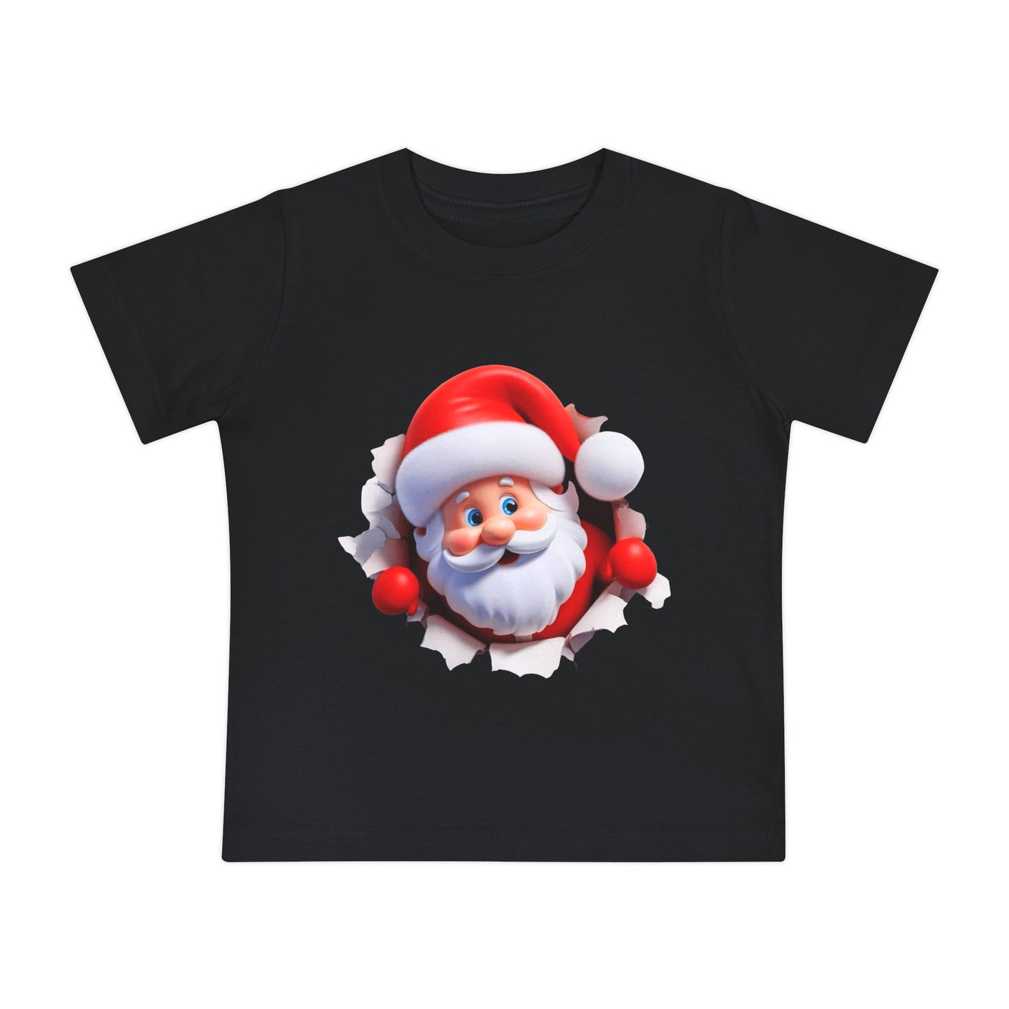 Cute Santa Baby T-Shirt for Christmas - 3 to 18 month old