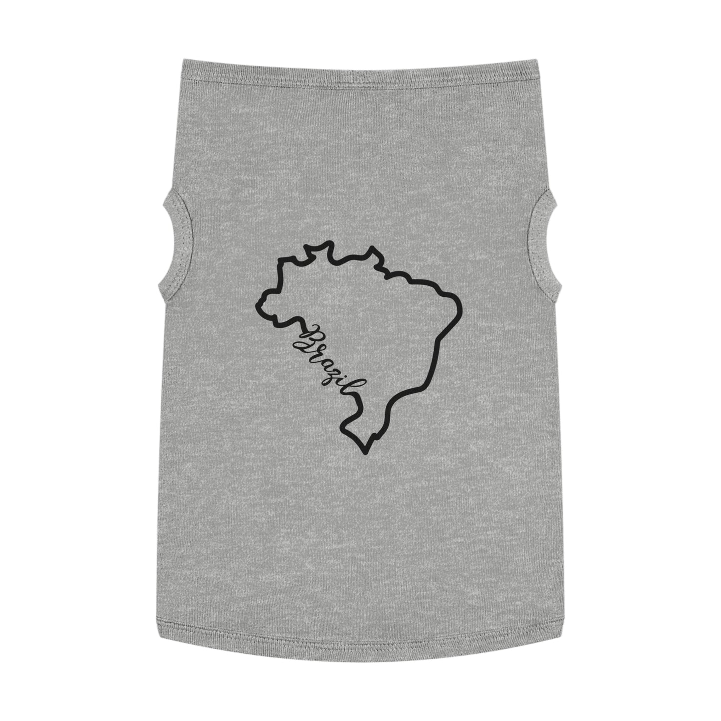 Pet Tank Top - Silhueta Brasil