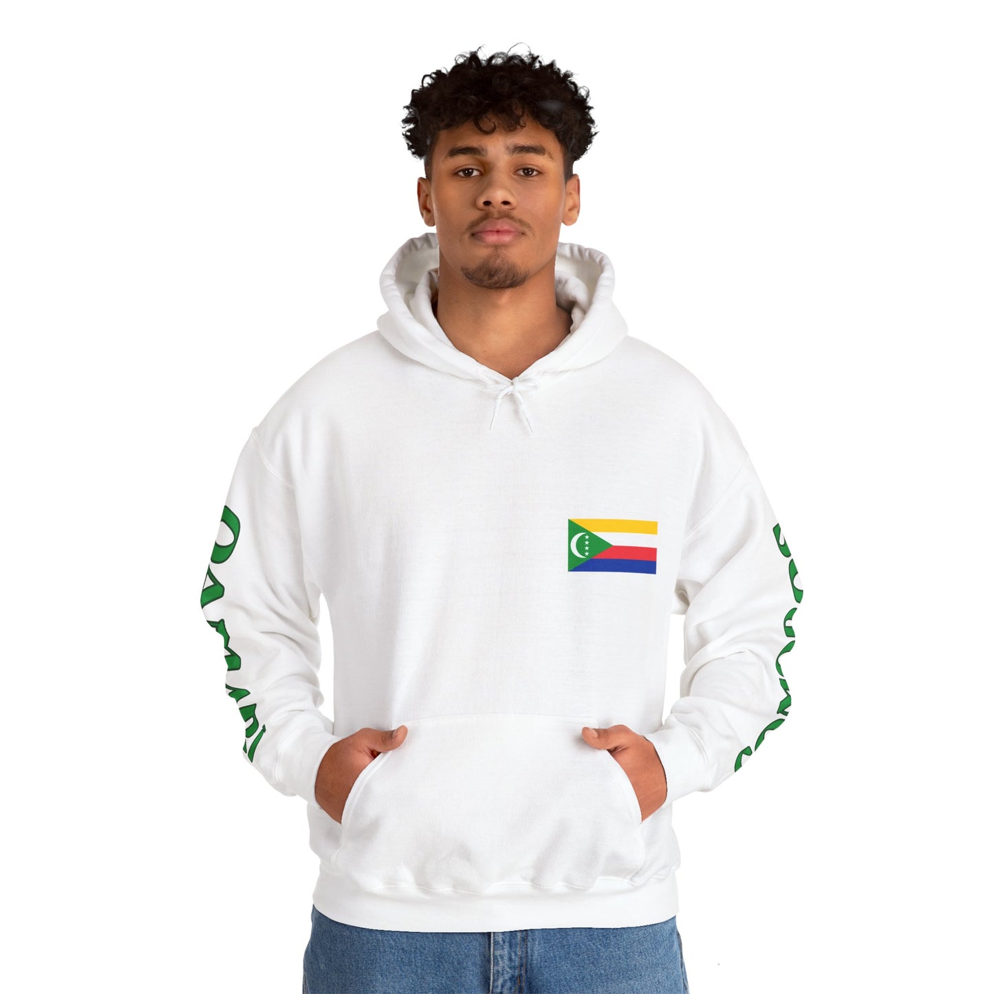 Comoros Unisex Hooded Sweatshirt - Africa