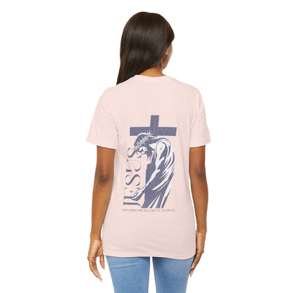 Unisex T-Shirt - Brazilian Portuguese Scripture Jesus