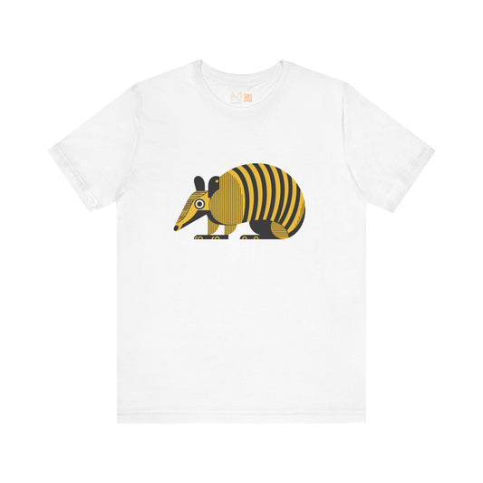 Colorful Armadillo Graphic Unisex Tee - Nature Lovers