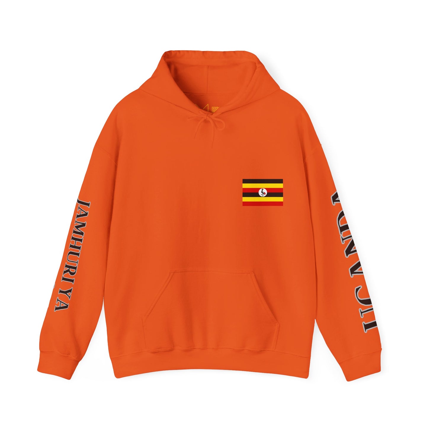 Uganda Unisex Hooded Sweatshirt - Africa