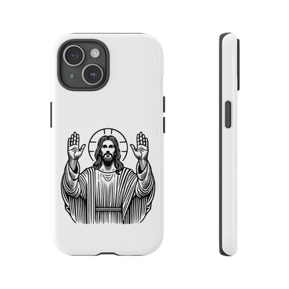 Jesus Phone Case - Simple yet Protective - iPhone- Samsung Galaxy - Google Pixel