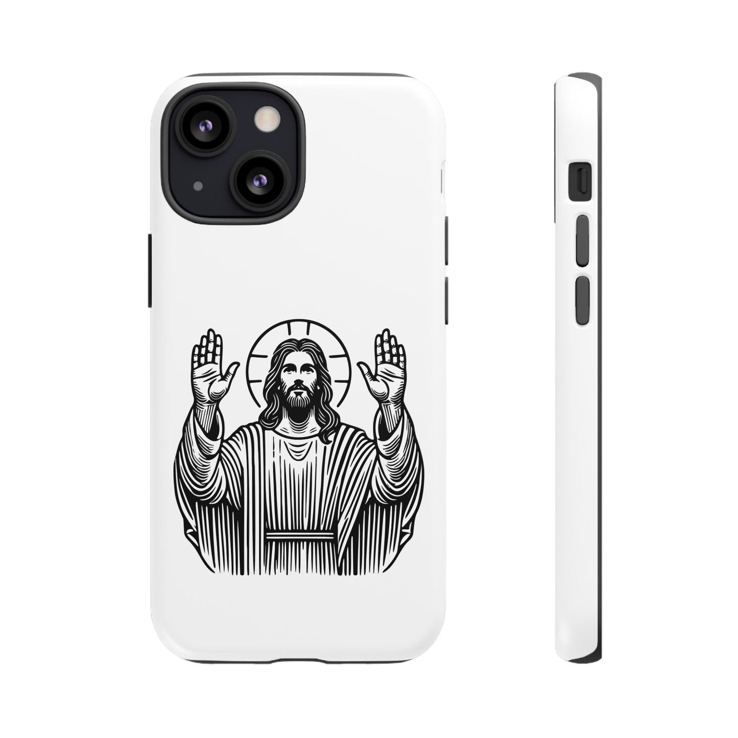 Jesus Phone Case - Simple yet Protective - iPhone- Samsung Galaxy - Google Pixel