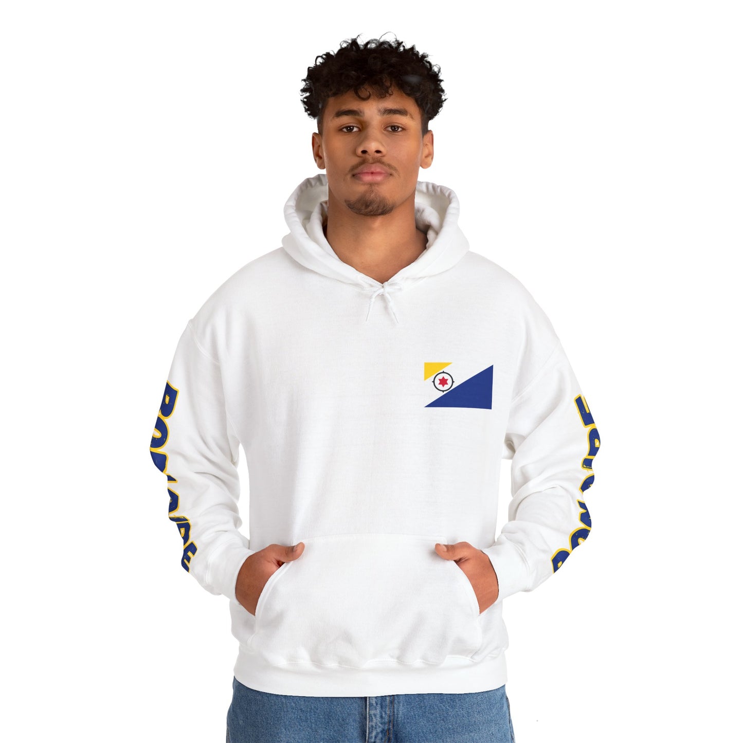 Bonaire Flag Unisex Hoodie - Caribbean - Island Territory