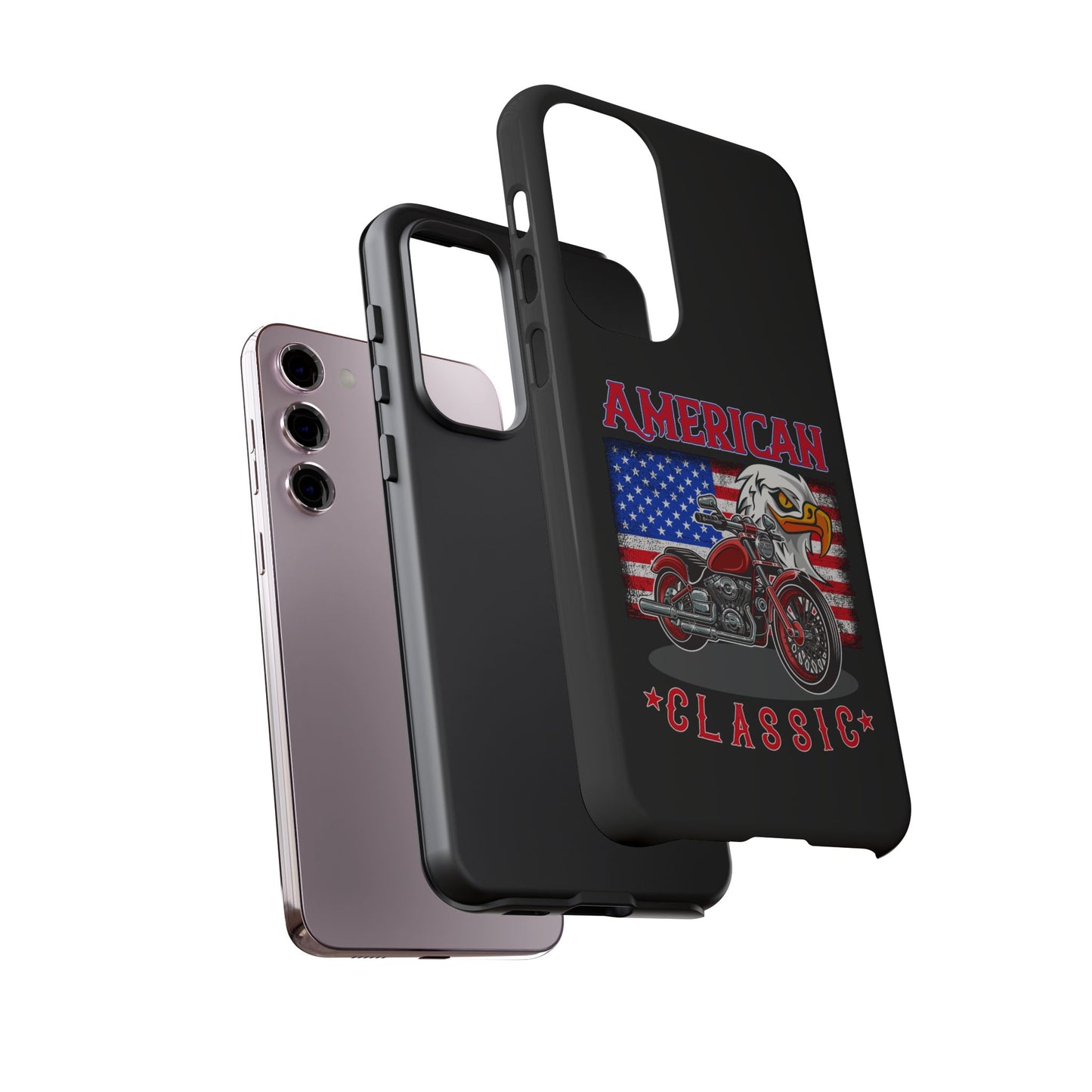 American Classic Motorcycle Phone Case - Tough Protection - iPhone, Samsung Galaxy, Google Pixel