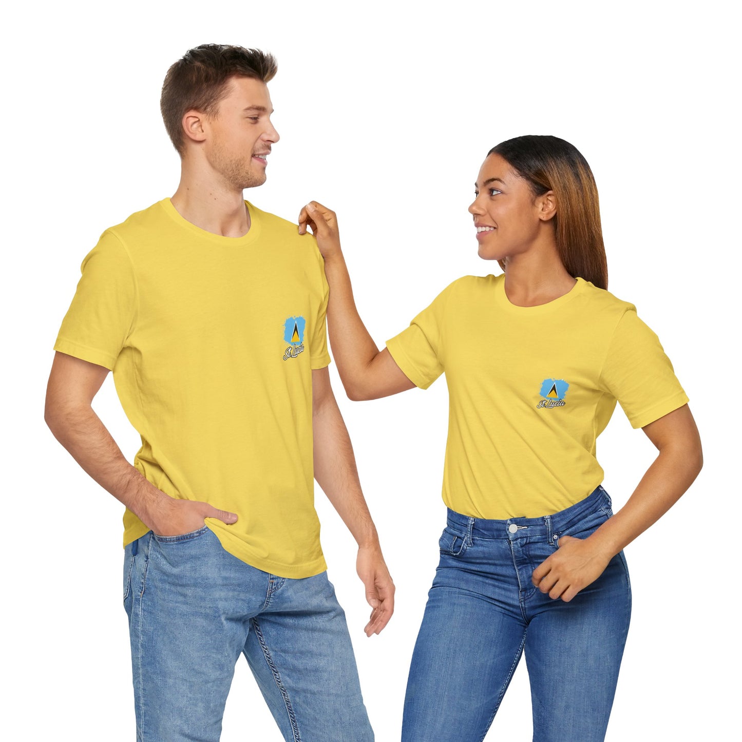 Saint Lucia Flag - Unisex Tee