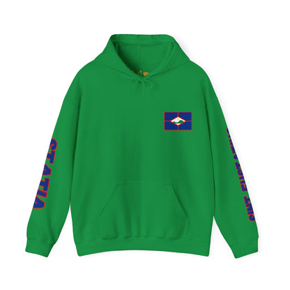 Sint Eustatius Flag Unisex Hoodie - Caribbean - Island Territory