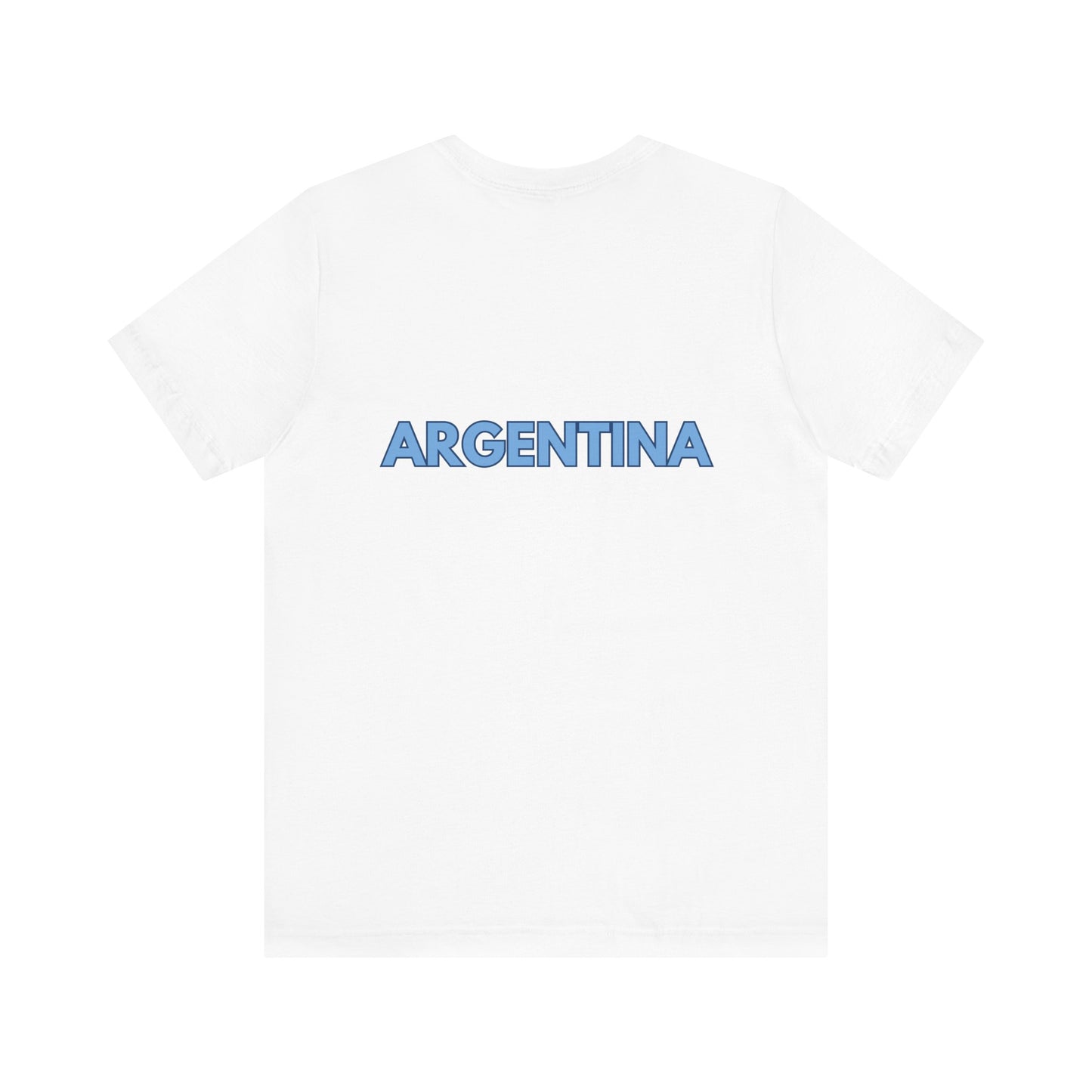 Argentina Flag Unisex Short Sleeve Tee - Spanish Collection