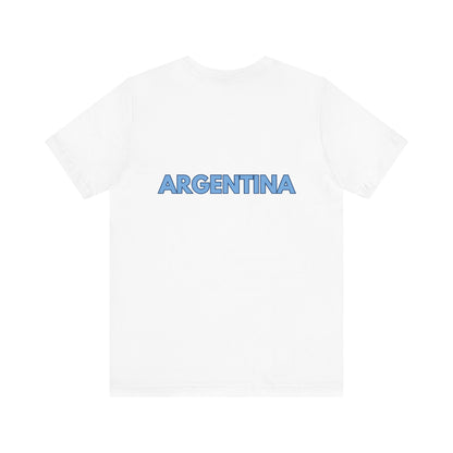 Argentina Flag Unisex Short Sleeve Tee - Spanish Collection