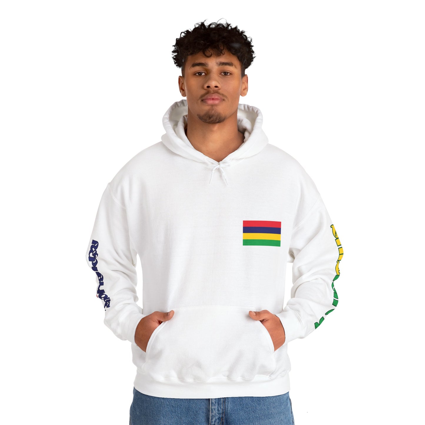 Mauritius Unisex Hooded Sweatshirt - Africa