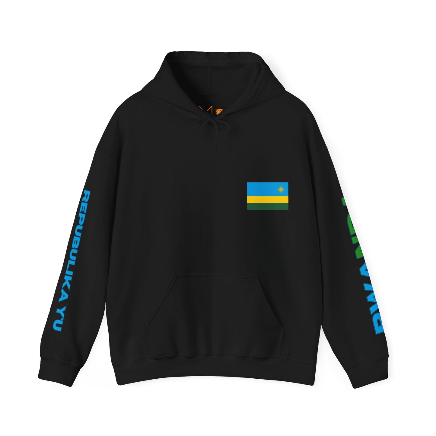 Rwanda Unisex Hooded Sweatshirt - Africa