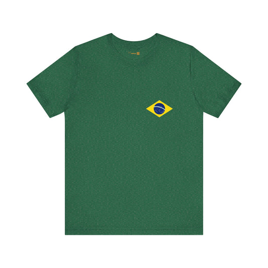 Camiseta Verde - Frente e Costas - Double Side Print