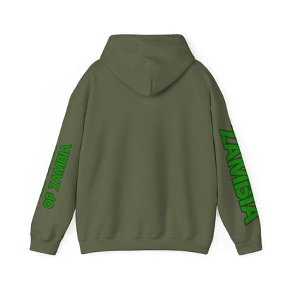 Zambia Unisex Hooded Sweatshirt - Africa